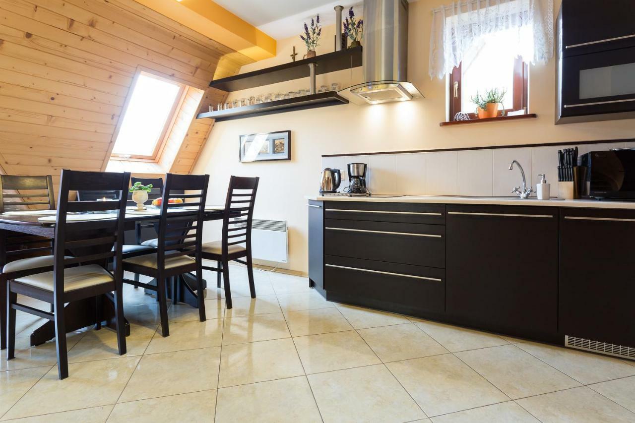 Apartament Pomaranczowy Z Basenem I Sauna Косцелиско Экстерьер фото