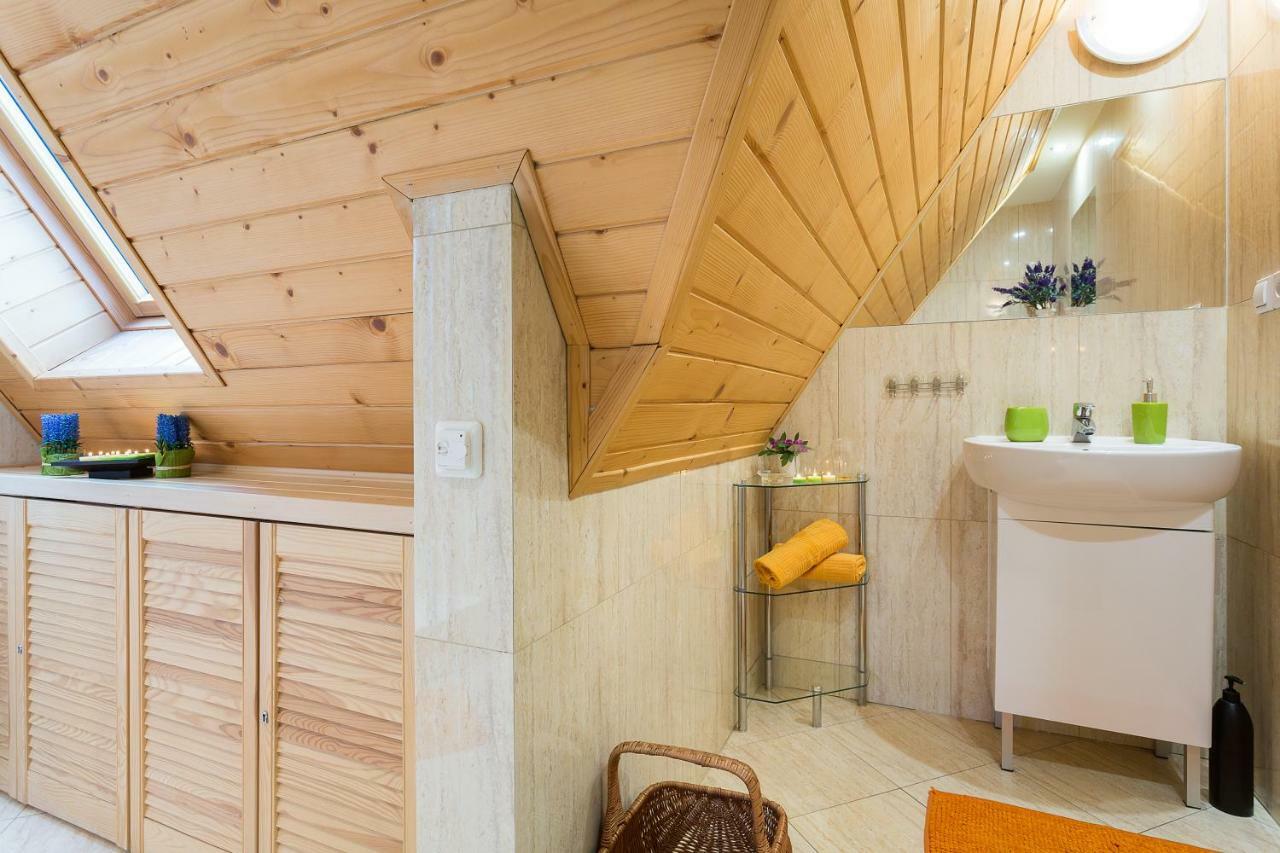 Apartament Pomaranczowy Z Basenem I Sauna Косцелиско Экстерьер фото