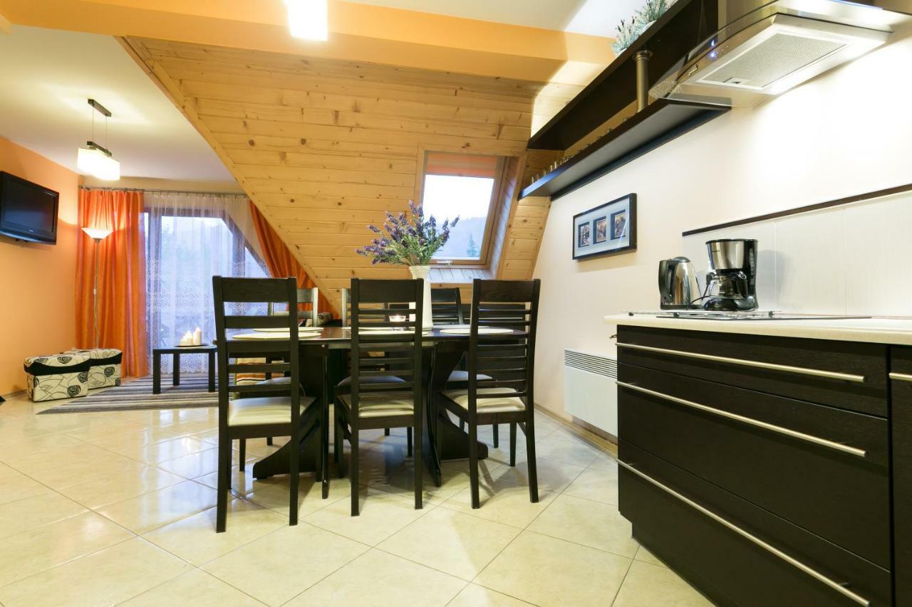 Apartament Pomaranczowy Z Basenem I Sauna Косцелиско Экстерьер фото